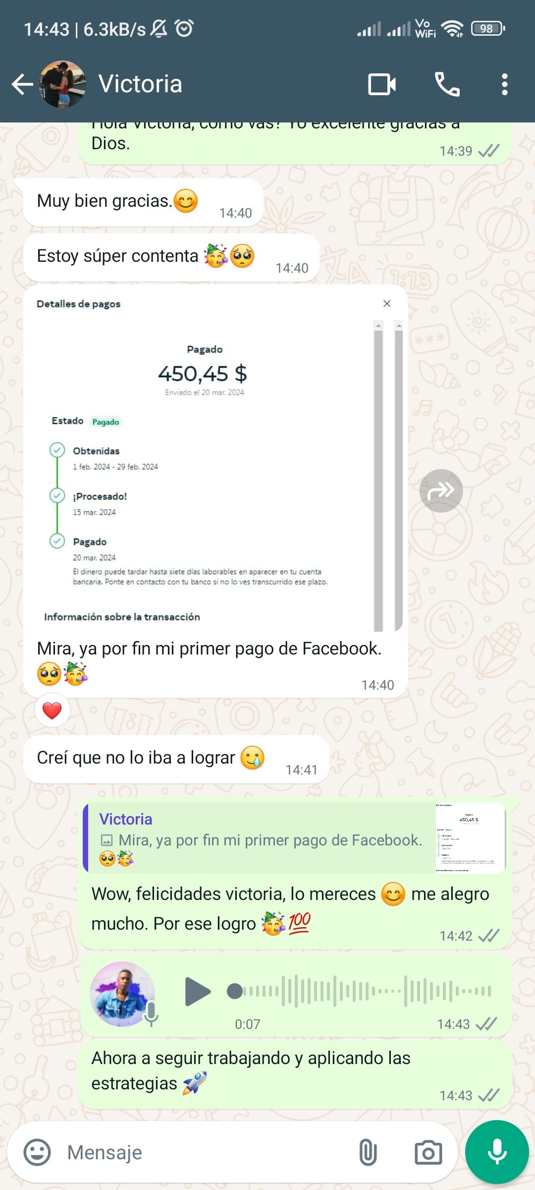 Resultado Monetización