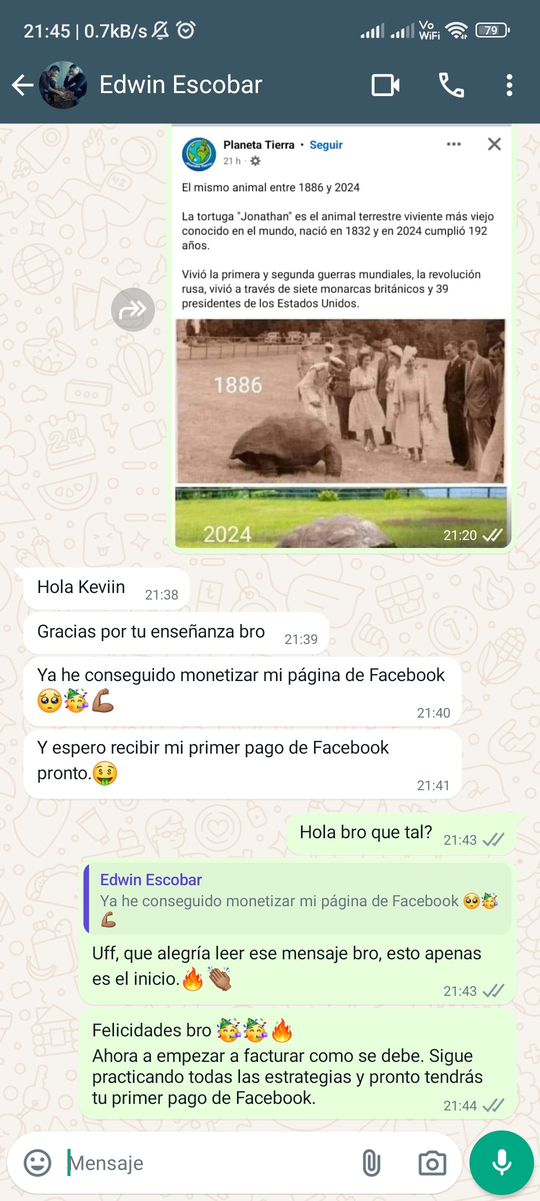 Resultado Monetización